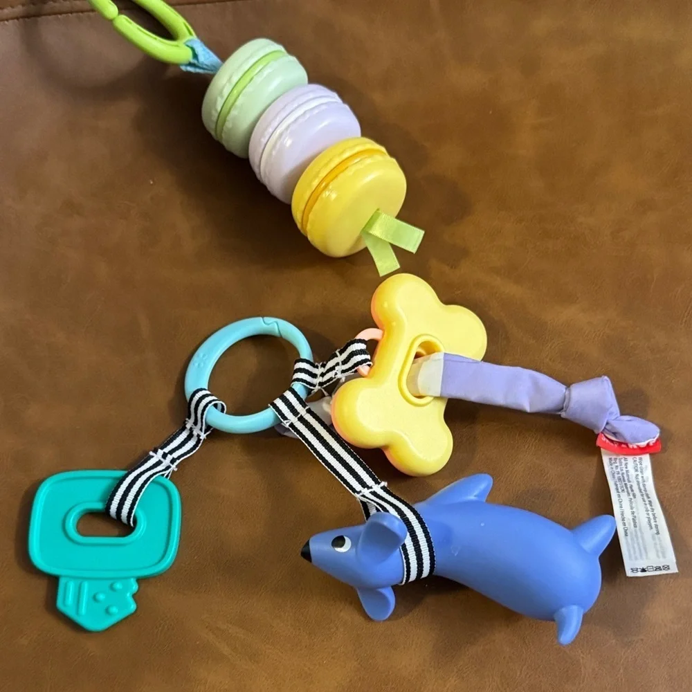 Colorful Baby Car Seat Toy Set